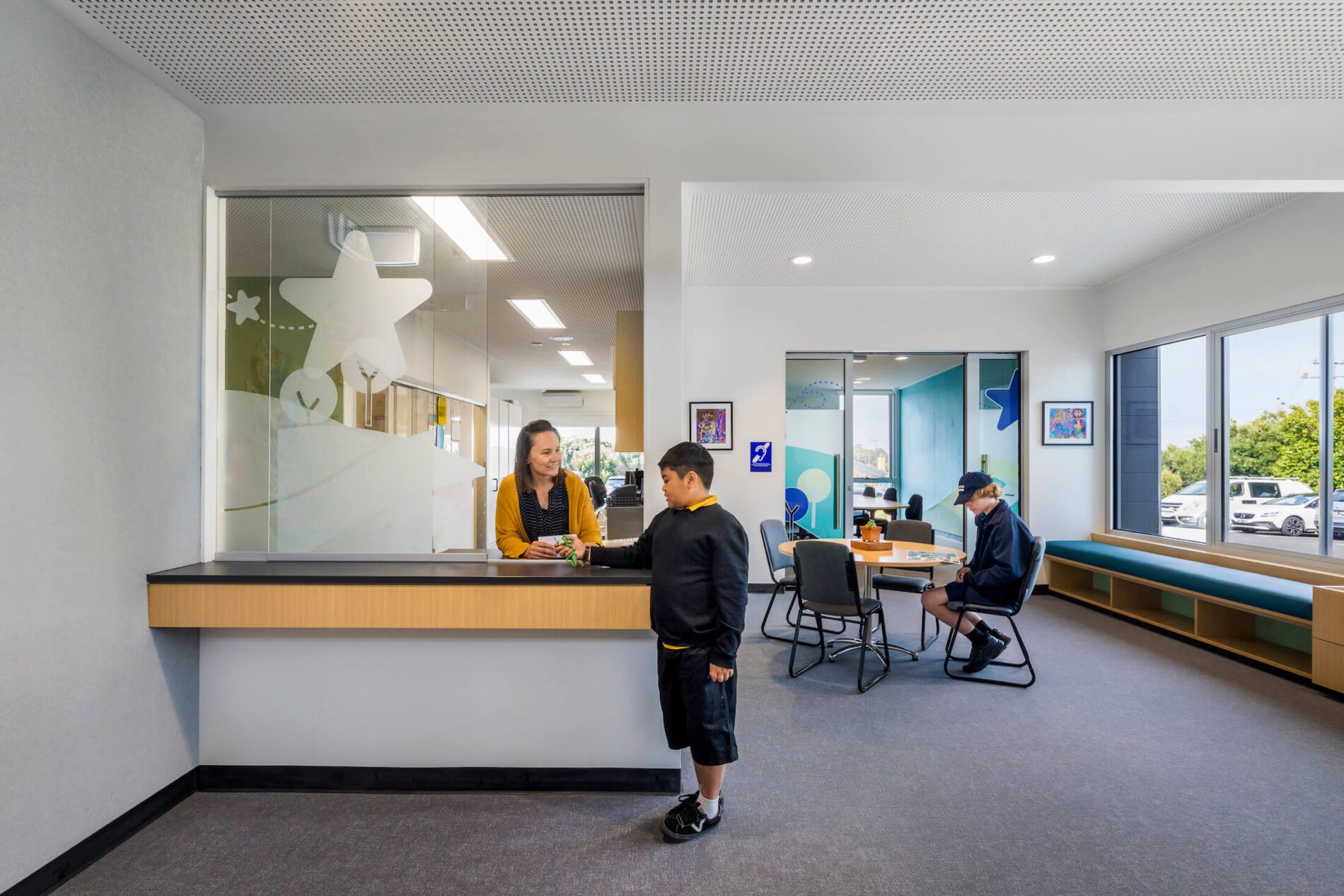 Barwon valley school stage 1 modernisation foreground architecture